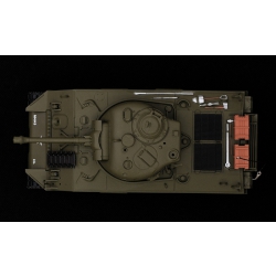 Czołg zdalnie sterowany dźwięk 1:30 U.S. M4A3 Sherman RTR 2.4Ghz - Heng Long 3841-01